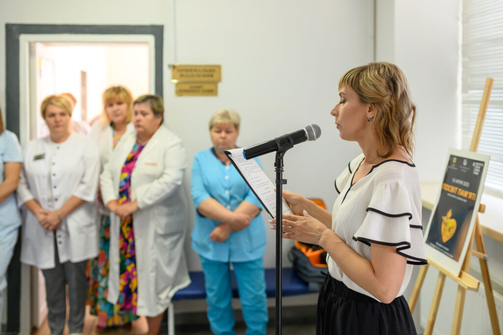 Слобожанська центральна лікарня долучилася до національної ініціативи "Посвіт пам'яті" Слобожанська центральна лікарня долучилася до національної ініціативи “Посвіт пам’яті”